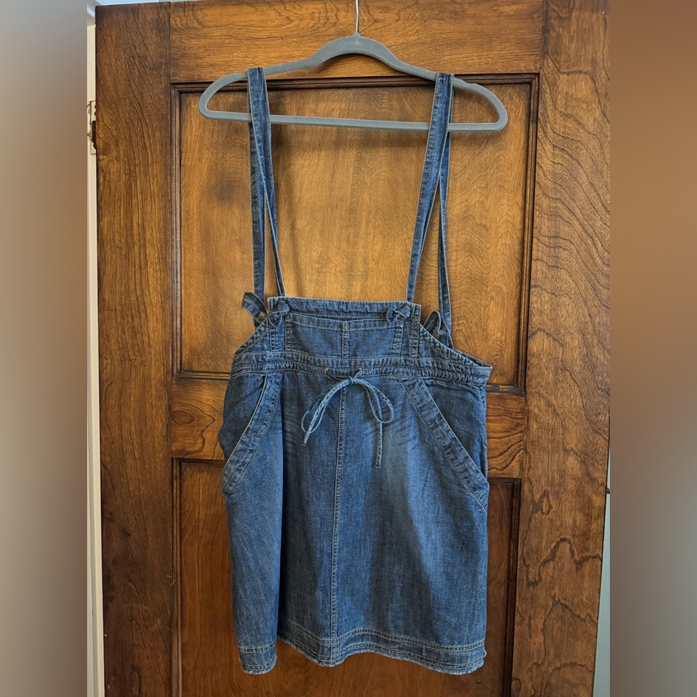 Denim Overall Dress